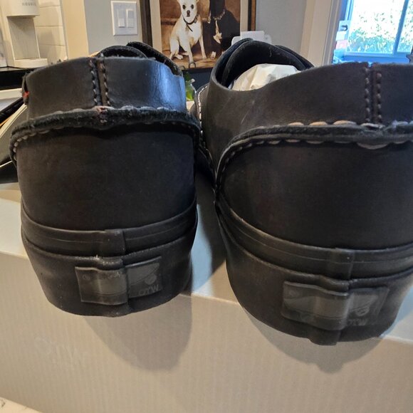 OTW by Vans Era Moc Stitch BLACK VN000EBTBLK1 Men's Size 10 LEATHER SHOES NEW - Picture 8 of 15
